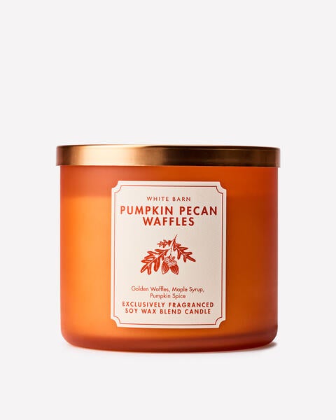 Bath & Body Works Pumpkin Pecan Waffles 3-Wick Candle 411g