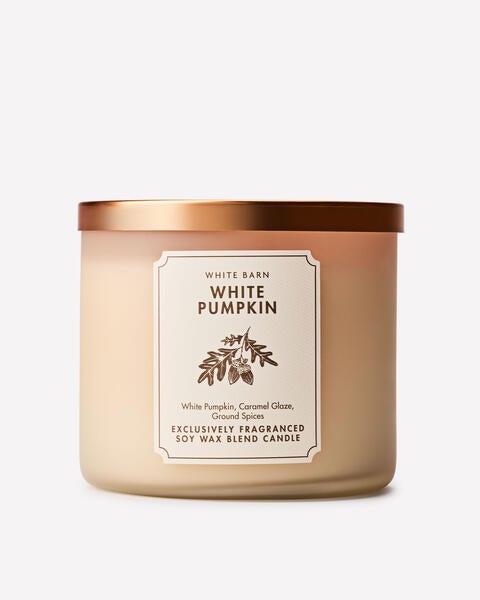 Bath & Body Works White Pumpkin 3-Wick Candle 411g