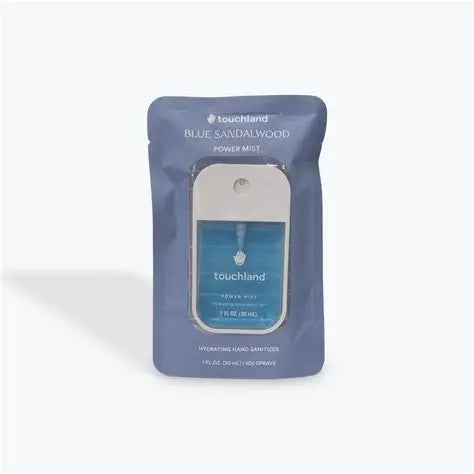 Touchland Blue Sandalwood Hydrating Hand Sanitizer